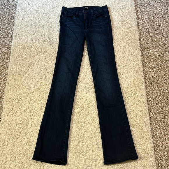 PAIGE 27 High Rise Manhattan Bootcut Jeans great preloved condition! - Picture 4 of 13